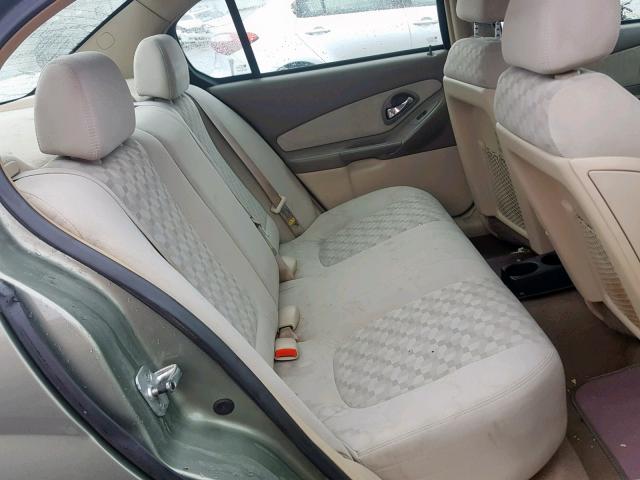 1G1ZT54805F210056 - 2005 CHEVROLET MALIBU LS GREEN photo 6