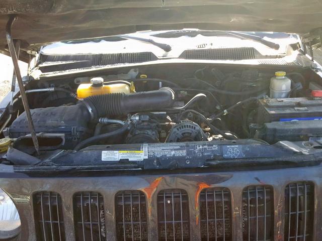 1J4GL38K75W666378 - 2005 JEEP LIBERTY RE BLACK photo 7