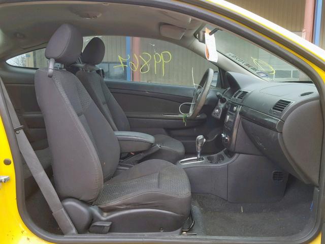 1G2AL15F877275748 - 2007 PONTIAC G5 YELLOW photo 5