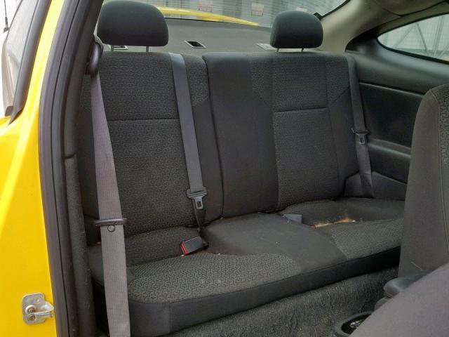 1G2AL15F877275748 - 2007 PONTIAC G5 YELLOW photo 6
