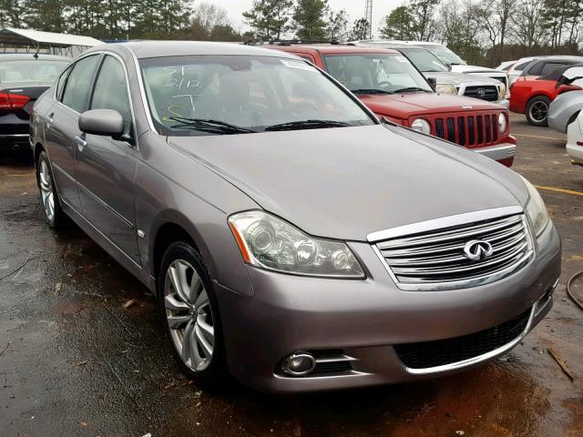 JNKCY01FX9M852689 - 2009 INFINITI M35 BASE GRAY photo 1