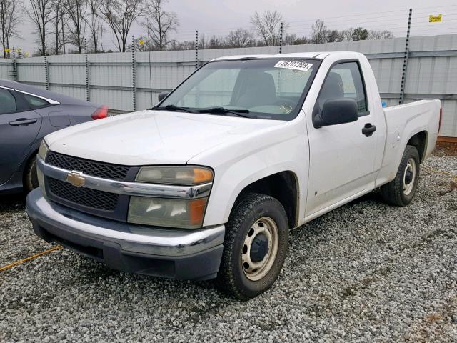 1GCCS14E288184616 - 2008 CHEVROLET COLORADO WHITE photo 2