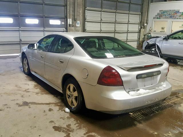 2G2WP552961229940 - 2006 PONTIAC GRAND PRIX GRAY photo 3