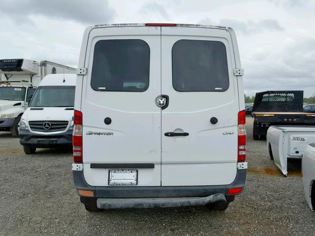 WD0PE745X75197732 - 2007 DODGE SPRINTER 2 WHITE photo 10