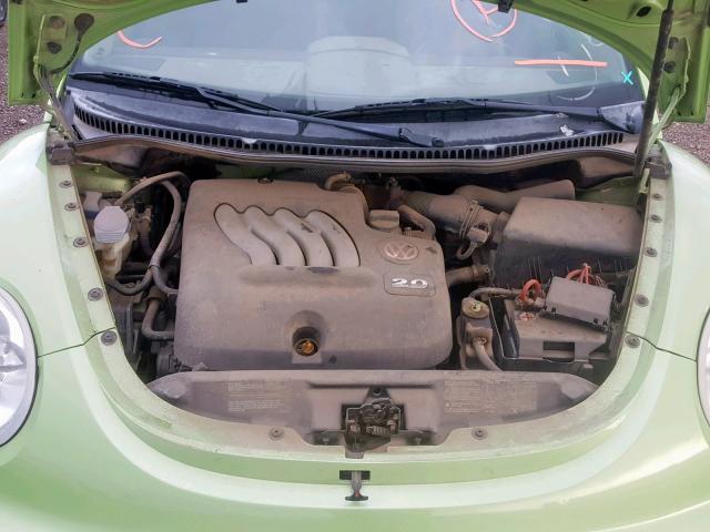 3VWCK31C54M406616 - 2004 VOLKSWAGEN NEW BEETLE Yaşıl foto 7