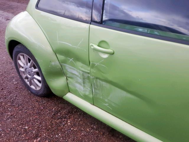 3VWCK31C54M406616 - 2004 VOLKSWAGEN NEW BEETLE Yaşıl foto 9