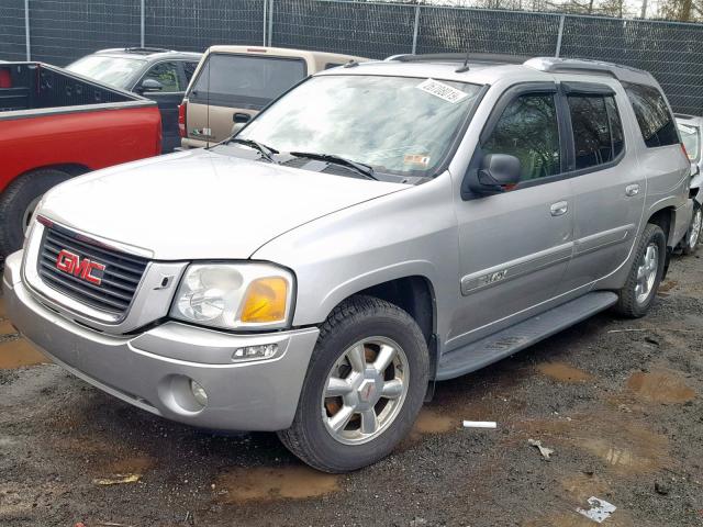 1GKET12S246198718 - 2004 GMC ENVOY XUV SILVER photo 2