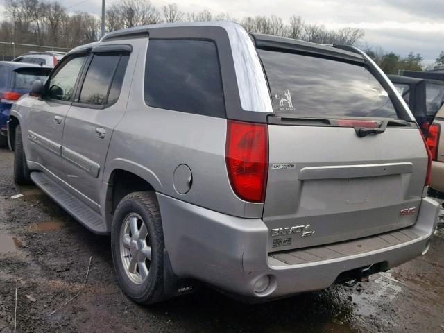 1GKET12S246198718 - 2004 GMC ENVOY XUV SILVER photo 3