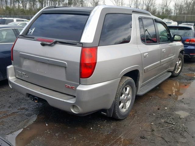 1GKET12S246198718 - 2004 GMC ENVOY XUV SILVER photo 4