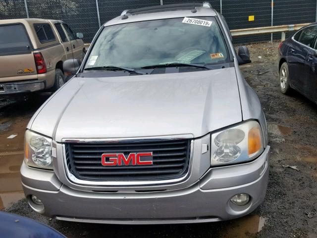 1GKET12S246198718 - 2004 GMC ENVOY XUV SILVER photo 9