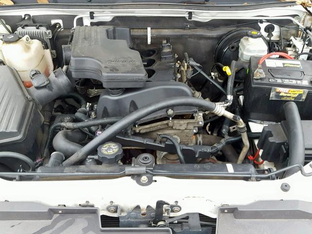 1GCCS148758263690 - 2005 CHEVROLET COLORADO WHITE photo 7