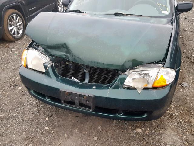 JM1BJ221XX0133172 - 1999 MAZDA PROTEGE ES 绿色 照片 9