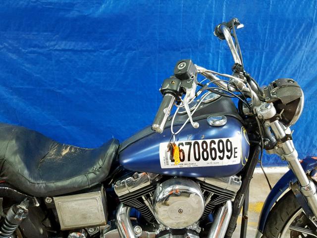 1HD1GNW164K303239 - 2004 HARLEY-DAVIDSON FXDLI BLUE photo 5