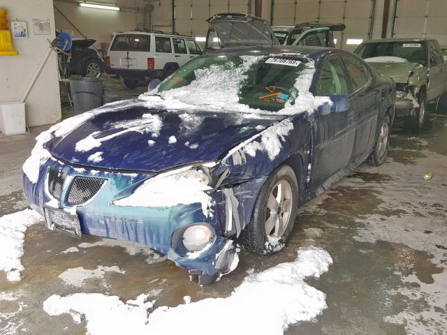 2G2WP552561245178 - 2006 PONTIAC GRAND PRIX GREEN photo 2