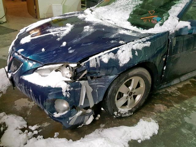 2G2WP552561245178 - 2006 PONTIAC GRAND PRIX GREEN photo 9