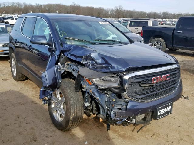 1GKKNKLA3JZ118457 - 2018 GMC ACADIA SLE BLUE photo 1