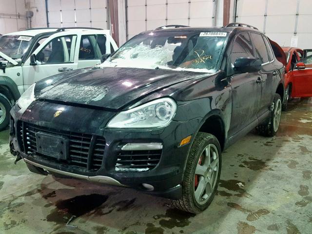 WP1AC29P48LA93234 - 2008 PORSCHE CAYENNE TU BLACK photo 2