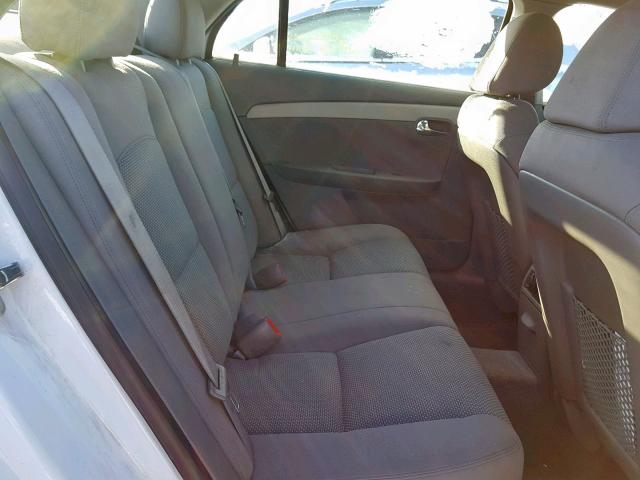 1G1ZB5E04CF217424 - 2012 CHEVROLET MALIBU LS WHITE photo 6