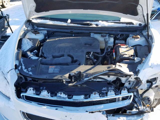 1G1ZB5E04CF217424 - 2012 CHEVROLET MALIBU LS WHITE photo 7