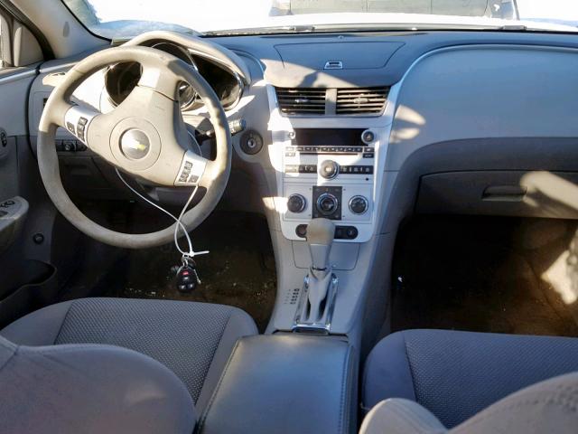 1G1ZB5E04CF217424 - 2012 CHEVROLET MALIBU LS WHITE photo 9