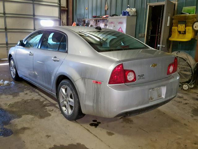 1G1ZA5EU8CF366845 - 2012 CHEVROLET MALIBU LS SILVER photo 3
