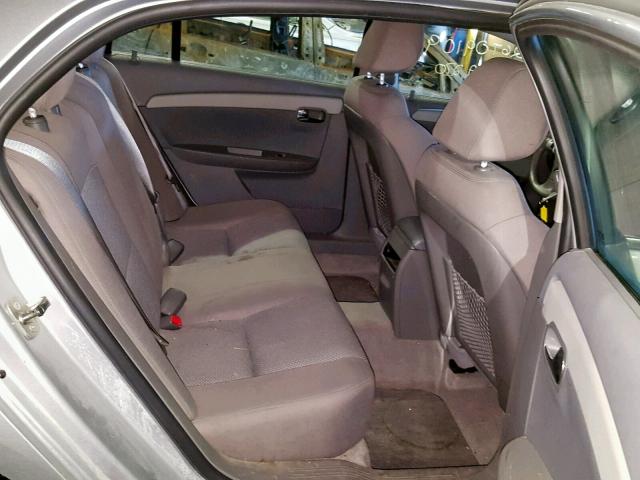 1G1ZA5EU8CF366845 - 2012 CHEVROLET MALIBU LS SILVER photo 6