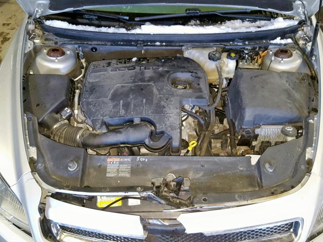 1G1ZA5EU8CF366845 - 2012 CHEVROLET MALIBU LS SILVER photo 7