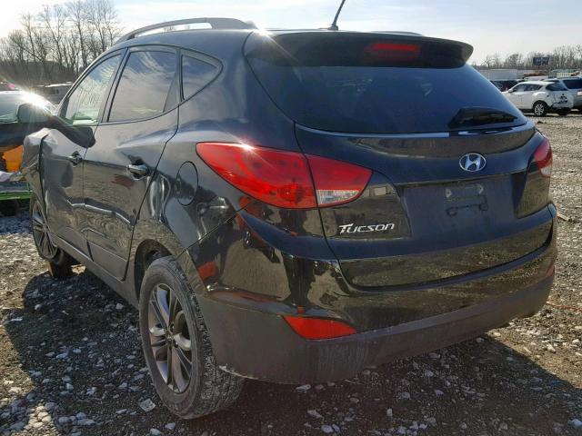 KM8JU3AGXFU063206 - 2015 HYUNDAI TUCSON LIM BLACK photo 3