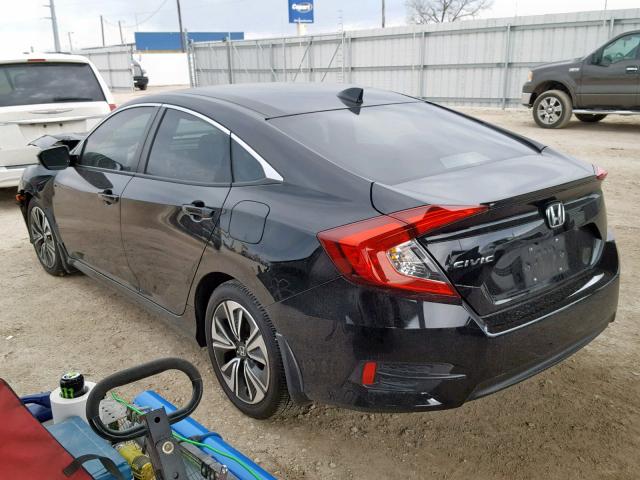 19XFC1F70GE023064 - 2016 HONDA CIVIC EXL BLACK photo 3