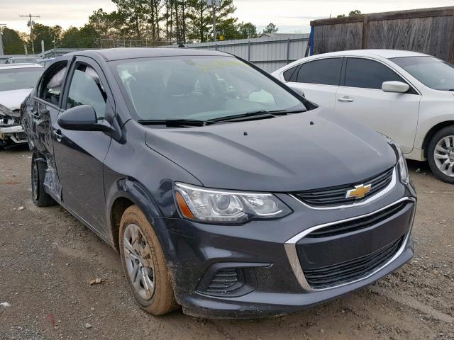 1G1JB5SH2J4108962 - 2018 CHEVROLET SONIC LS BLACK photo 1