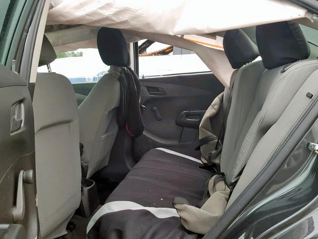 1G1JB5SH2J4108962 - 2018 CHEVROLET SONIC LS BLACK photo 6