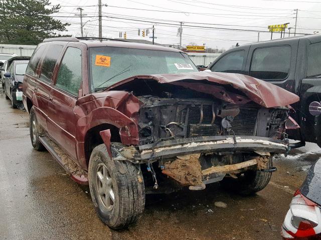 1GKEK13RXXR920552 - 1999 GMC DENALI MAROON photo 1