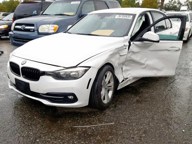 WBA8E9C5XGK643578 - 2016 BMW 328 I SULE WHITE photo 2