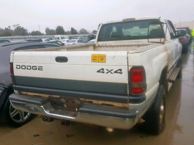 1B7KF23WXXJ586679 - 1999 DODGE RAM 2500 BLUE photo 4