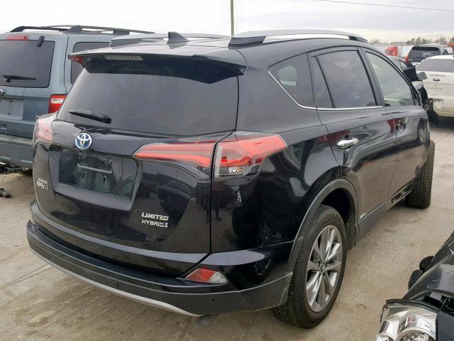 JTMDJREV8HD070535 - 2017 TOYOTA RAV4 HV LI BLACK photo 4