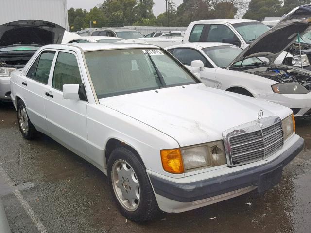 WDBDA28D2MF843846 - 1991 MERCEDES-BENZ 190 E 2.3 WHITE photo 1