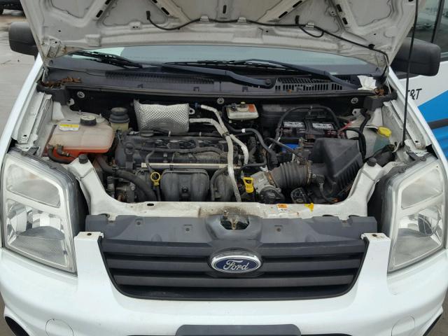 NM0LS7BN7DT136264 - 2013 FORD TRANSIT CO WHITE photo 7