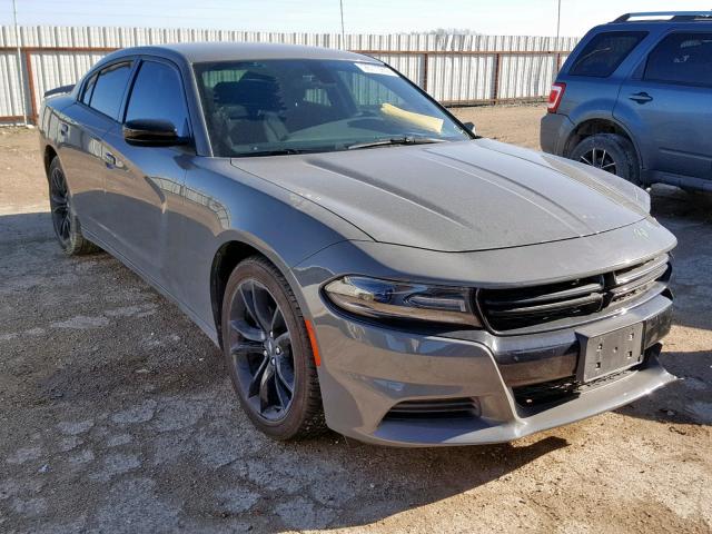 2C3CDXBG6JH147297 - 2018 DODGE CHARGER SX GRAY photo 1