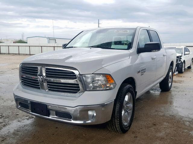 1C6RR6LT8KS564290 - 2019 RAM 1500 CLASS WHITE photo 2