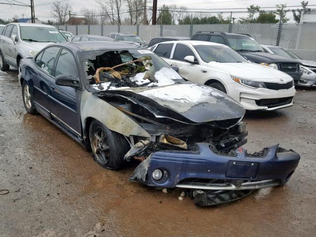 1G2WP52K71F168710 - 2001 PONTIAC GRAND PRIX BLUE photo 1