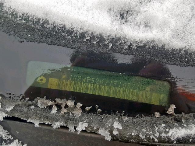 1G2WP52K71F168710 - 2001 PONTIAC GRAND PRIX BLUE photo 10