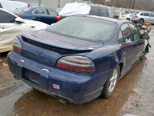 1G2WP52K71F168710 - 2001 PONTIAC GRAND PRIX BLUE photo 4