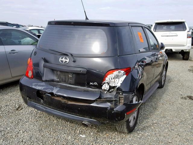 JTKKT624940067441 - 2004 TOYOTA SCION XA BLACK photo 4