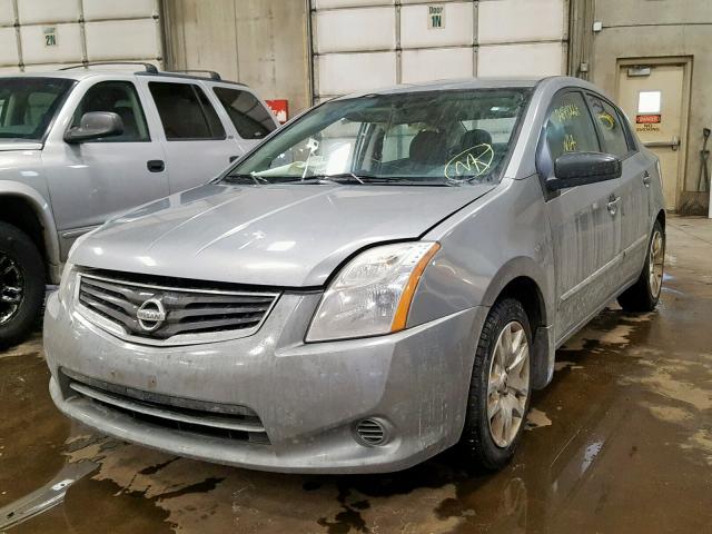 3N1AB6AP9AL671204 - 2010 NISSAN SENTRA 2.0 SILVER photo 2