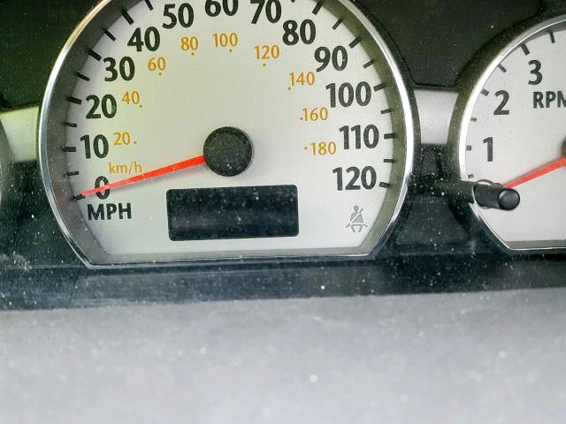 1G8AL55F57Z108720 - 2007 SATURN ION LEVEL GRAY photo 8