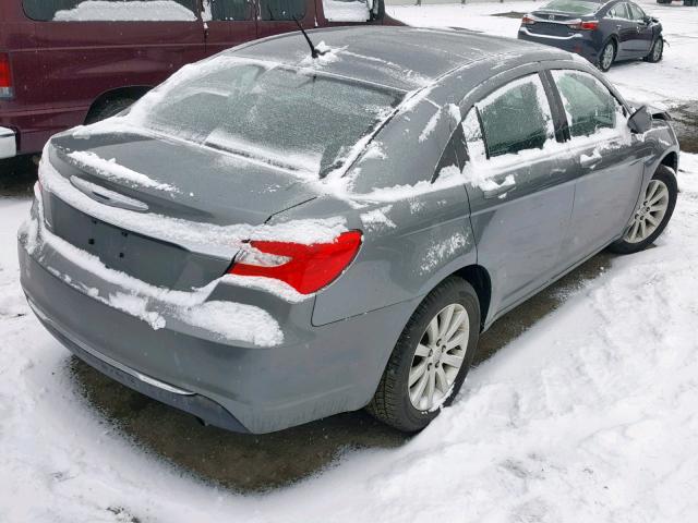 1C3BC1FB2BN579727 - 2011 CHRYSLER 200 TOURIN GRAY photo 4