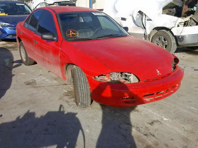 1G1JC524117137314 - 2001 CHEVROLET CAVALIER B RED photo 1