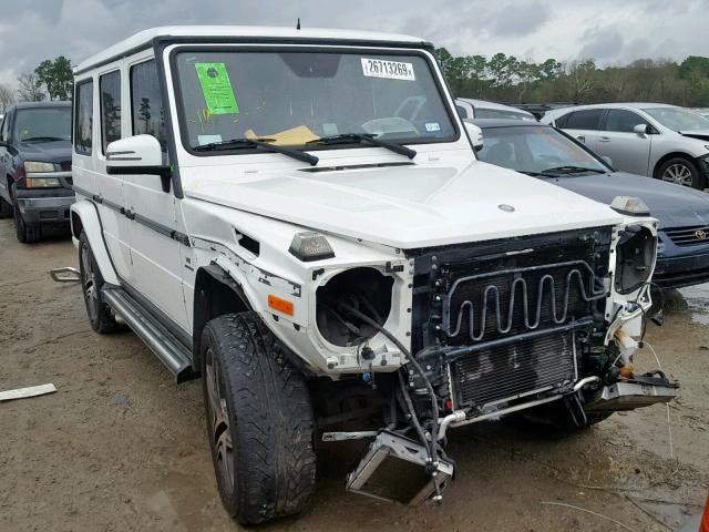 WDCYC7DF0FX234599 - 2015 MERCEDES-BENZ G 63 AMG WHITE photo 1