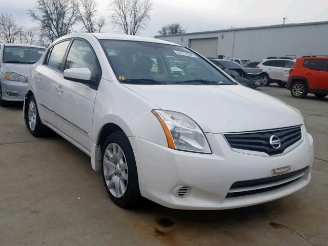 3N1AB6AP2BL670073 - 2011 NISSAN SENTRA 2.0 WHITE photo 1