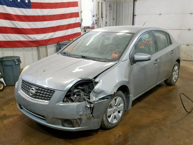 3N1AB61EX7L709210 - 2007 NISSAN SENTRA 2.0 SILVER photo 2